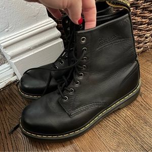 Doc Martins Black High Tops Size 11 Like New!